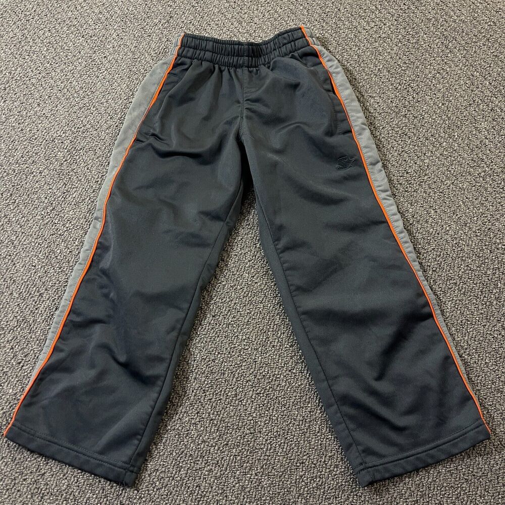 Starter Athletic Pants Size XS 4-5 Track Grey Gray Jogging Running